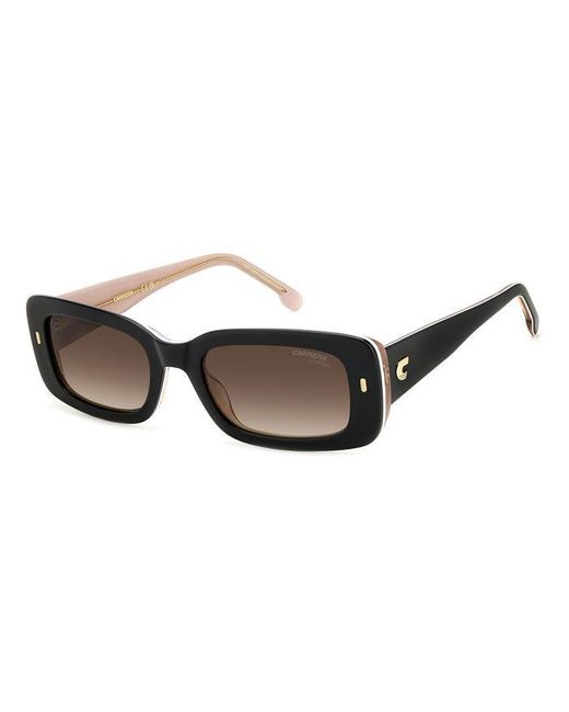 Carrera Black 3014/S Kdx/Ha Sunglasses Acetate Squared Normal Shaded