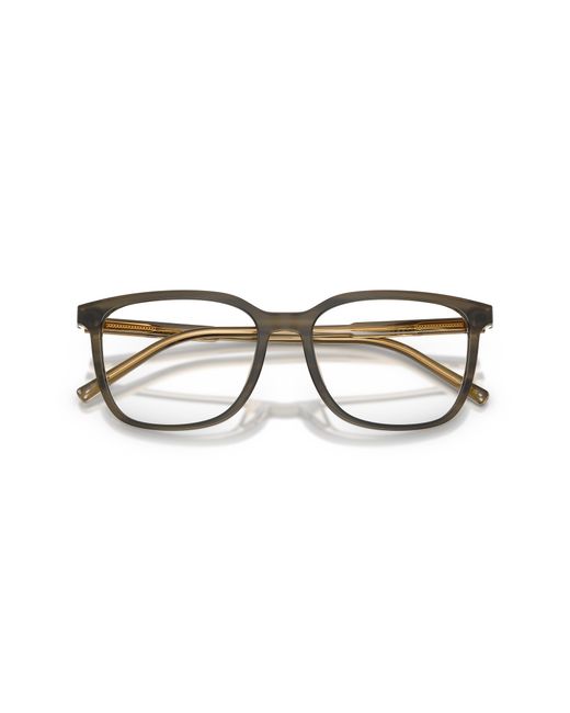 Dolce & Gabbana Black Dg3445 3480 Optical Frames Acetate Transparent Squared Normal for men