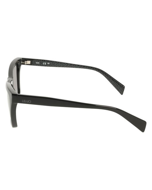 Liu Jo Black Lj817S 001 Sunglasses Bio-Inject Cat Eye Normal Shaded