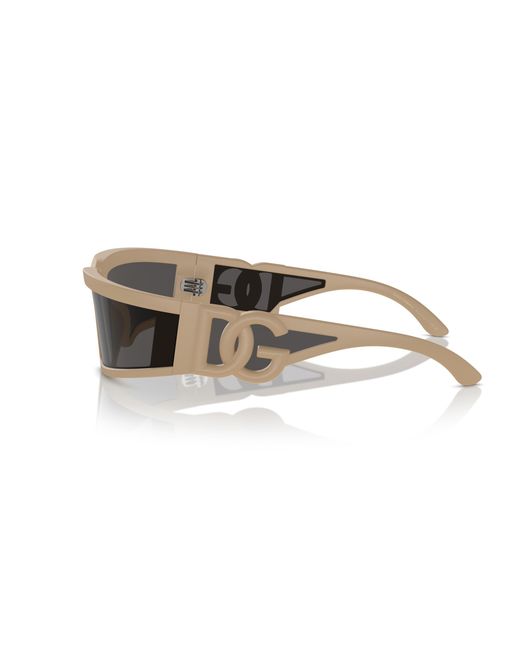Dolce & Gabbana Black Dg6198 329287 Sunglasses Injected Squared Normal