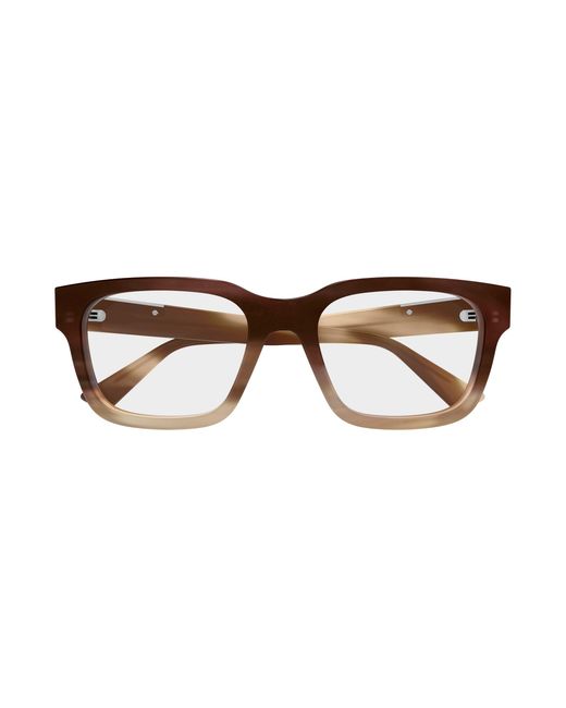 Gucci Black Gg1961O 004 Optical Frames Acetate Transparent Squared for men