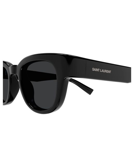 Saint Laurent Black Sl 675 001 Sunglasses Bio-Inject Round