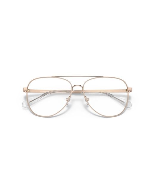 Michael Kors Black Mk3054B Procida Bright 1108 Optical Frames Metal Transparent Pilot Normal