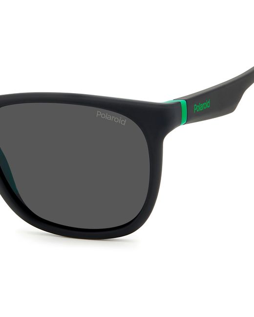 Polaroid Black Pld 2140/S 3Ol/M9 Sunglasses Plastic Squared Polarized