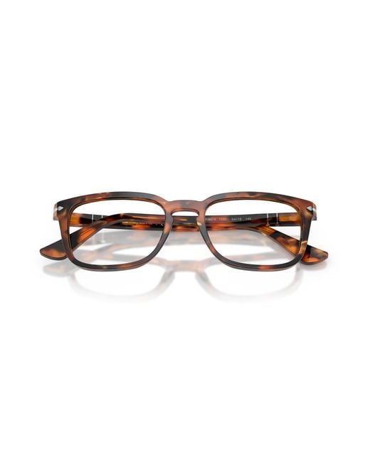 Persol Black Po3382V 1231 Optical Frames Acetate Pillow Normal