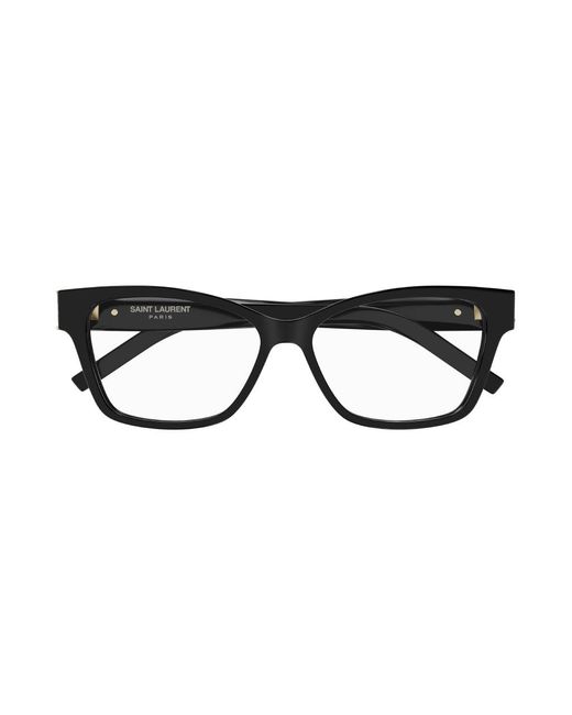 Saint Laurent Black Sl M116 001 Optical Frames Acetate Transparent Cat Eye