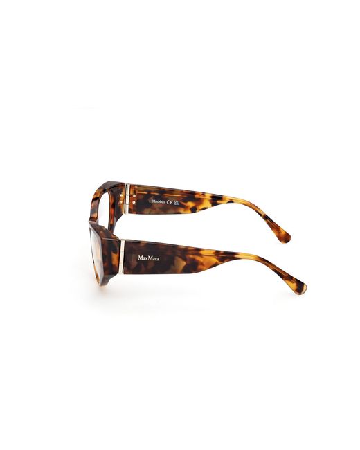 Max Mara Black Mm5174 056 Optical Frames Acetate Cat Eye Normal