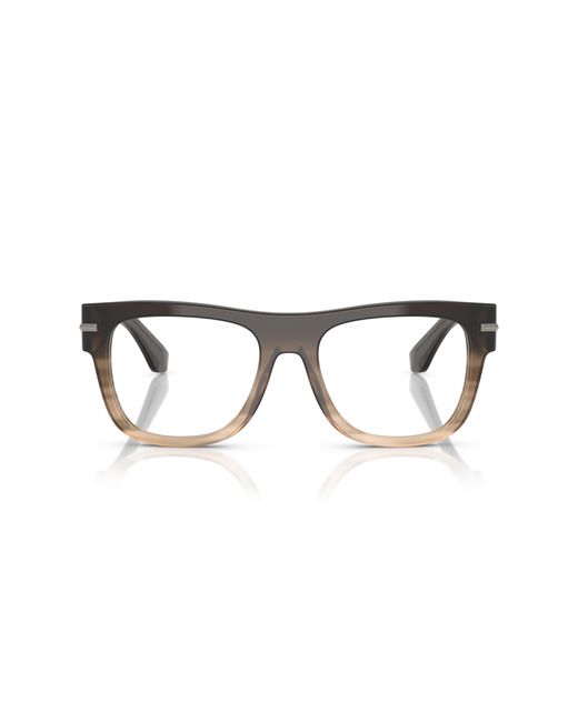 Dolce & Gabbana Black Dg3407 3484 Optical Frames Acetate Transparent Squared Normal for men