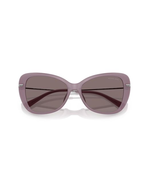 Michael Kors Black Mk2230U Saint Croix 40057N Sunglasses Injected Butterfly Normal