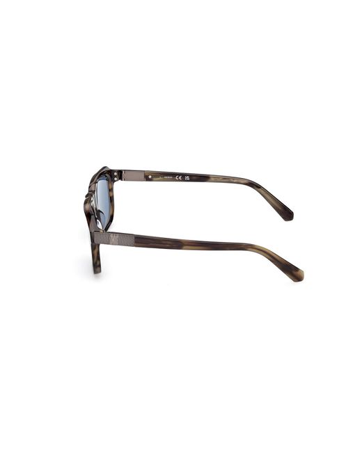 Guess Black Gu00278 98V Sunglasses Acetate Squared Normal for men