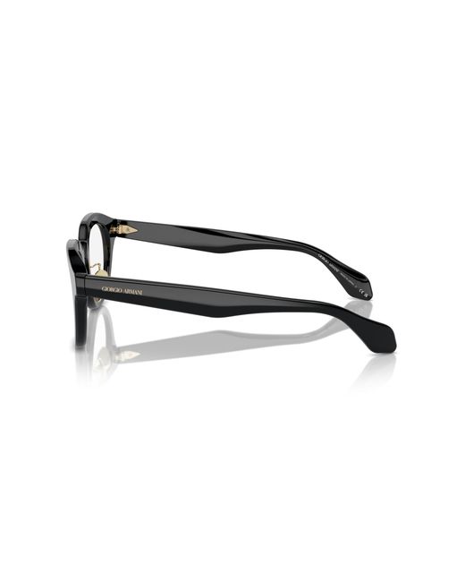 Giorgio Armani Black Ar7253 6060 Optical Frames Acetate Transparent Pantos Normal for men