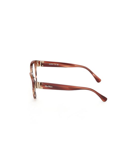 Max Mara Black Mm5230 068 Optical Frames Acetate Round Normal