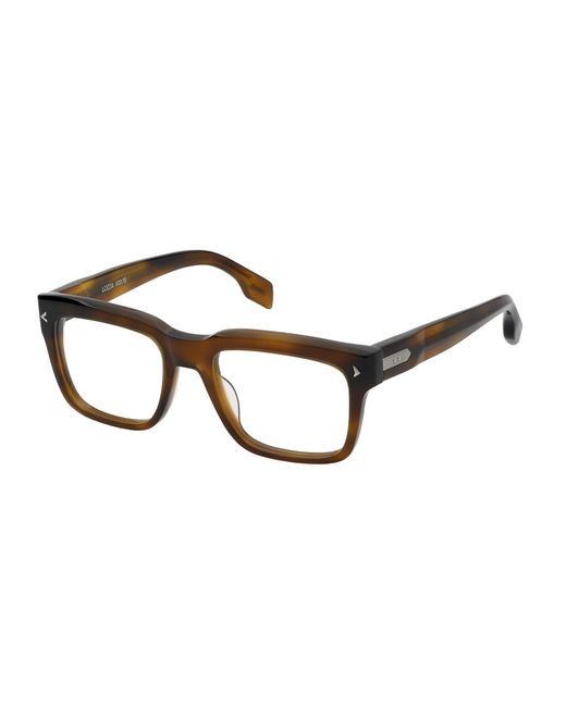 Lozza Black Vl4356M Adagio 2 706 Optical Frames Acetate Squared for men