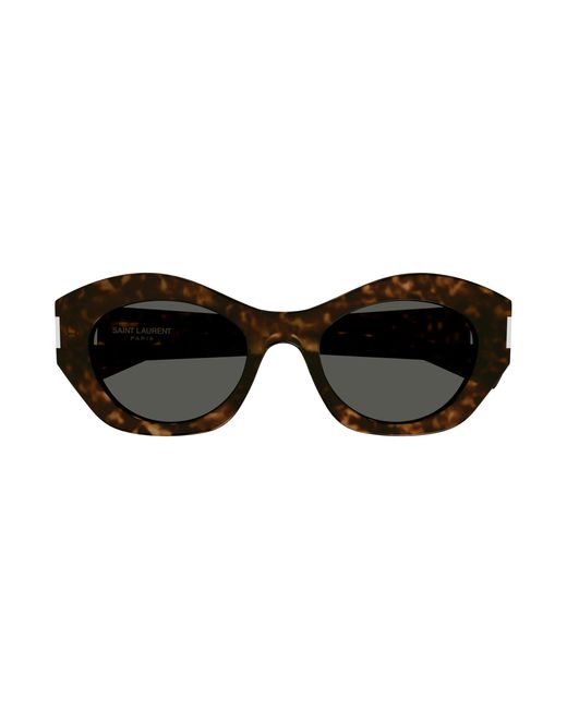 Saint Laurent Black Sl 639 002 Sunglasses Acetate Geometric