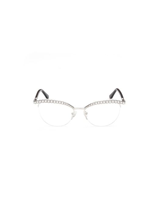 Guess Black Gm50058 32 Optical Frames Metal Round Normal