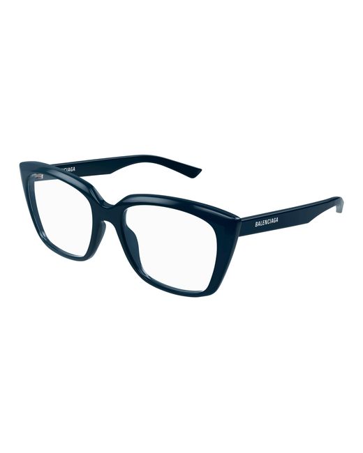 Balenciaga Black Bb0062O 007 Optical Frames Acetate Transparent Cat Eye