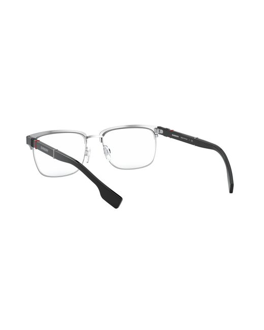 Burberry Black Be1348 Alba 1306 Optical Frames Metal Squared Normal for men