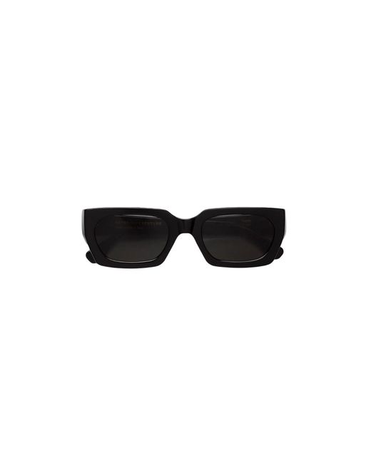 Retrosuperfuture Black H5N Teddy Nero Sunglasses Squared Normal