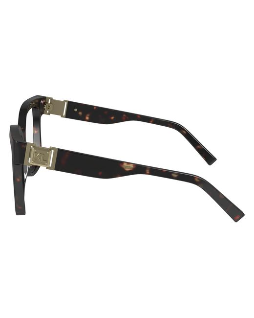 Karl Lagerfeld Black Kl6149 242 Optical Frames Acetate Squared Normal Normal