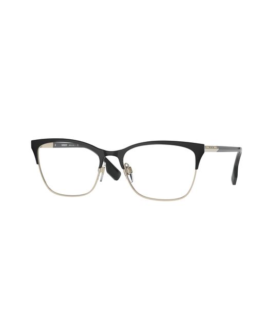 Burberry Black Be1362 Alma 1326 Optical Frames Metal Cat Eye
