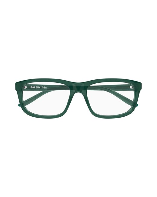 Balenciaga Black Bb0438O 007 Optical Frames Acetate Transparent Squared for men