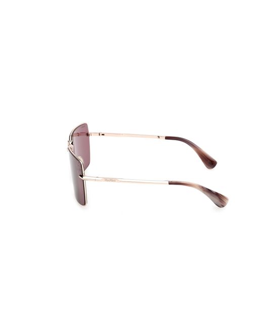 Max Mara Black Mm0135 Miller-3 28Y Sunglasses Metal Squared Normal
