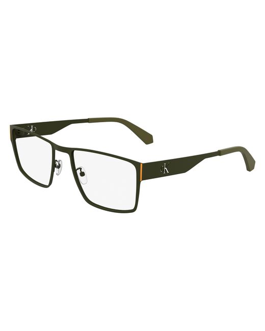 Calvin Klein Black Ckj24208 309 Optical Frames Metal Squared Normal for men