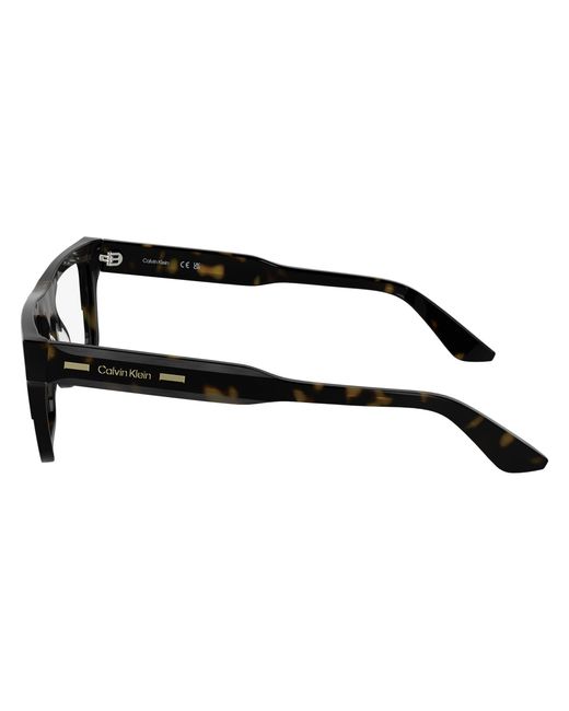 Calvin Klein Black Ck25520 235 Optical Frames Acetate Squared Normal for men