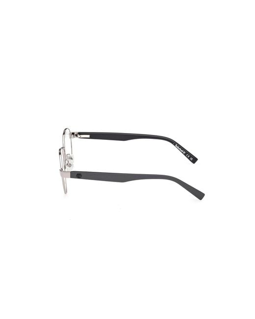 Timberland Black Tb50102 010 Optical Frames Round Normal