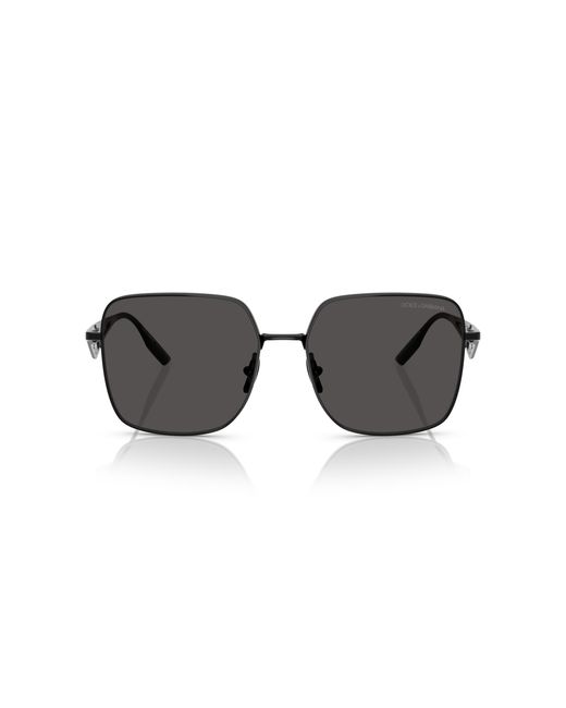 Dolce & Gabbana Black Dg2310 01/87 Sunglasses Metal Squared Normal