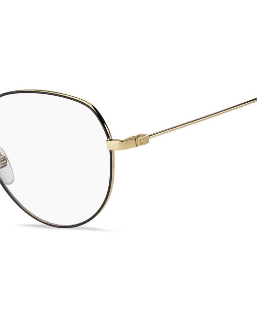 Givenchy Black Gv 0138 2M2 Optical Frames Metal Round