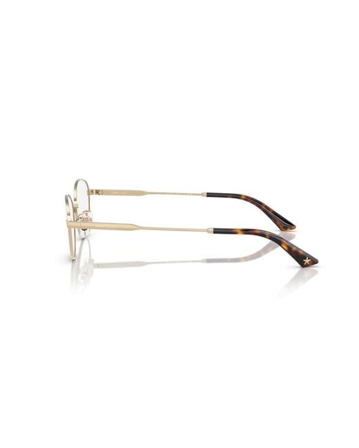 Jimmy Choo Black Jc2009D 3019 Optical Frames Steel Round Normal