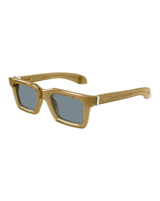 McQueen Black Am0506S 007 Sunglasses Acetate Squared for men