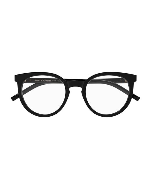 Saint Laurent Black Sl M147 001 Optical Frames Acetate Transparent Cat Eye