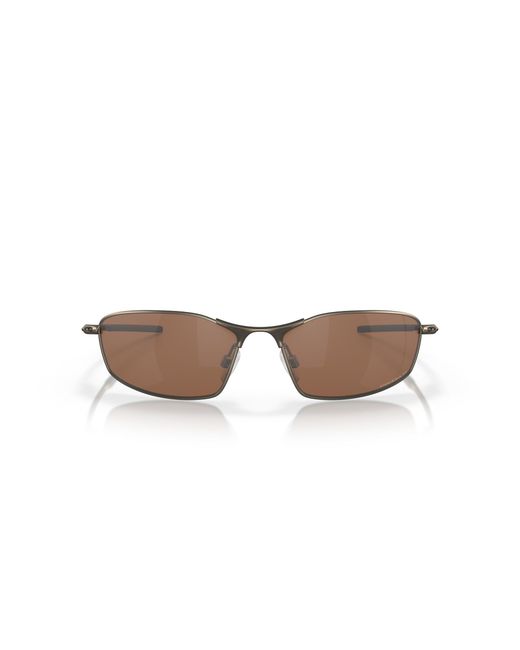 Oakley Black Oo4141 Whisker 414113 Sunglasses Metal Copper Round Polarized Prizm for men