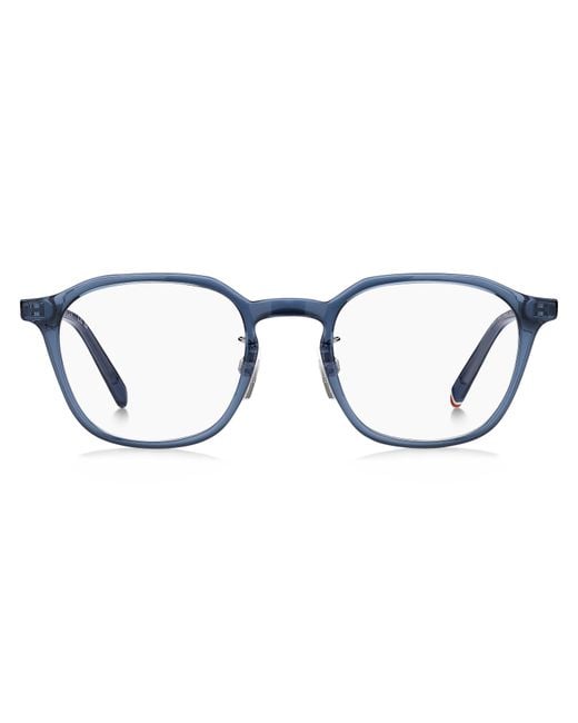 Tommy Hilfiger Black Th 2362/F Pjp Optical Frames Polyamide Squared Normal for men