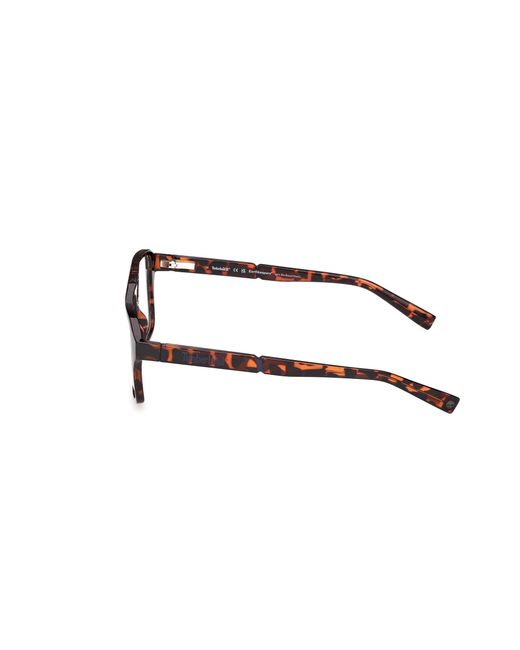 Timberland Black Tb50085 052 Optical Frames Injected Squared Normal for men