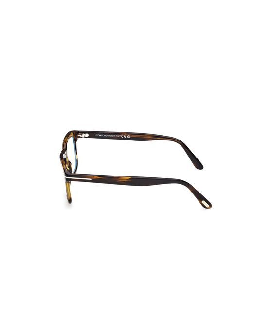 Tom Ford Black Ft6032-B 056 Optical Frames Acetate Squared Normal for men