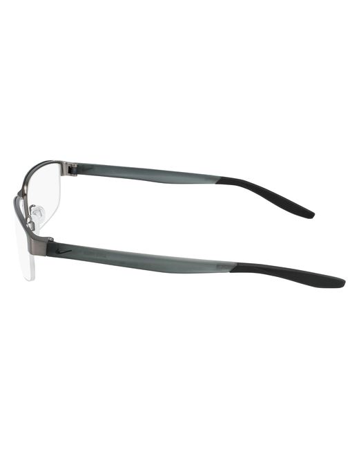 Nike Black 8138 071 Optical Frames Metal Squared Photochromatic for men