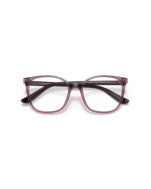 Vogue Eyewear Black Vo5356 2761 Optical Frames Injected Transparent Squared Normal
