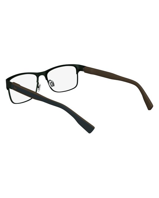 Lacoste Black L2294 301 Optical Frames Metal Squared Normal Normal for men