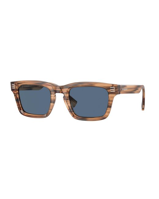 Burberry Black Be4403 409680 Sunglasses Acetate Squared Normal for men