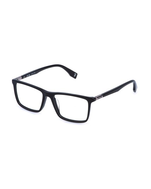 Police Black Vplr58 Playmaker 1 700 Optical Frames Acetate Squared for men