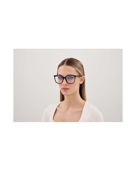 Saint Laurent Black Sl M155 001 Optical Frames Acetate Transparent Cat Eye