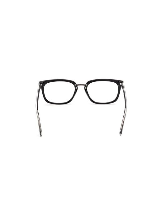 Guess Black Gu50392 1 Optical Frames Acetate Squared Normal for men