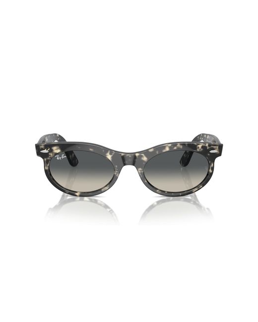 Ray-Ban Black Rb2242 Wayfarer Oval Sunglasses