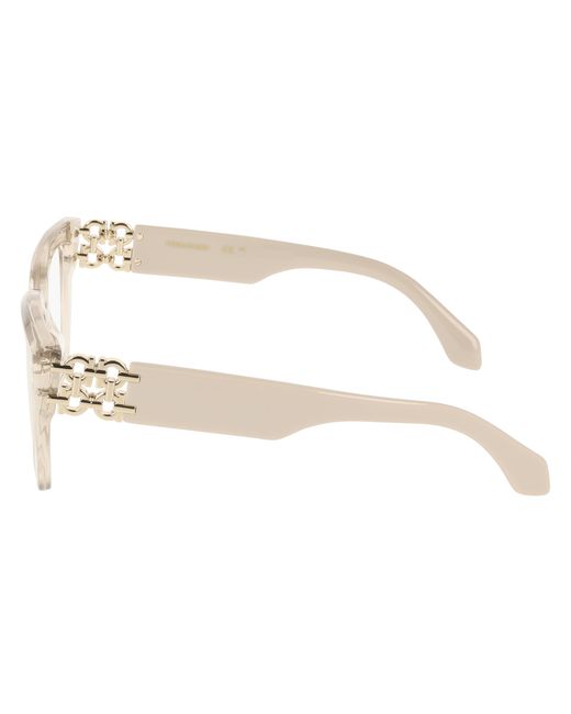 Ferragamo Black Sf3041E 259 Optical Frames Acetate Squared Normal