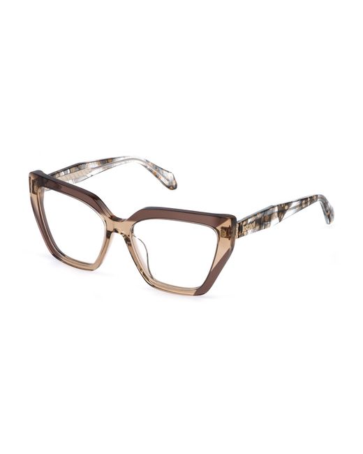 Just Cavalli Black Vjc159V 0Aak Optical Frames Acetate Butterfly