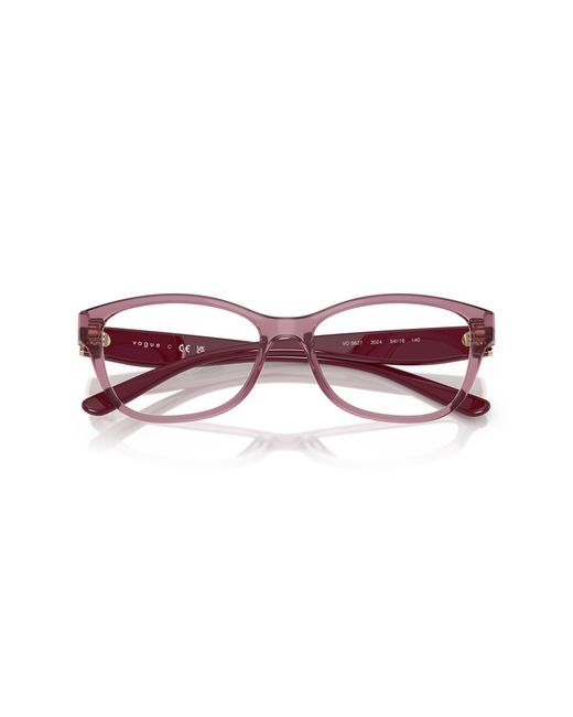 Vogue Eyewear Black Vo5627 3024 Optical Frames Nylon Butterfly Normal