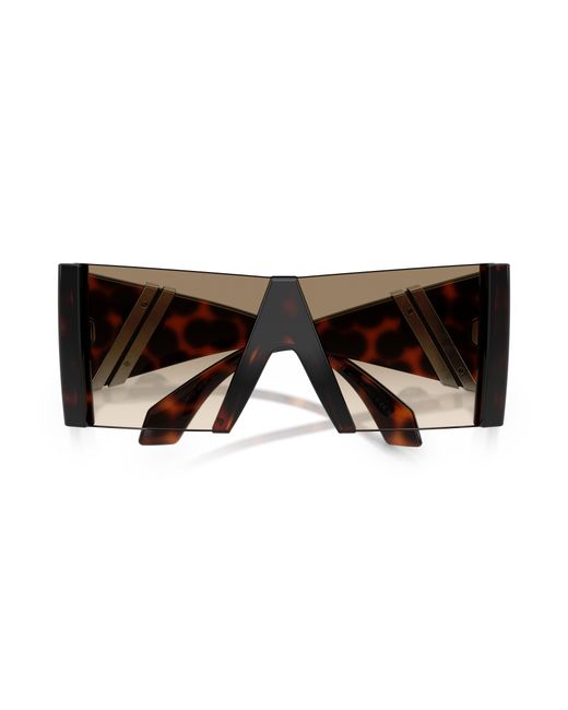 Versace Black Ve4515 5217T5 Sunglasses Injected Squared Normal Nuanced